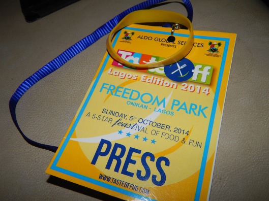 Did I forget to mention I got a press tag along with my VIP band?  :-)